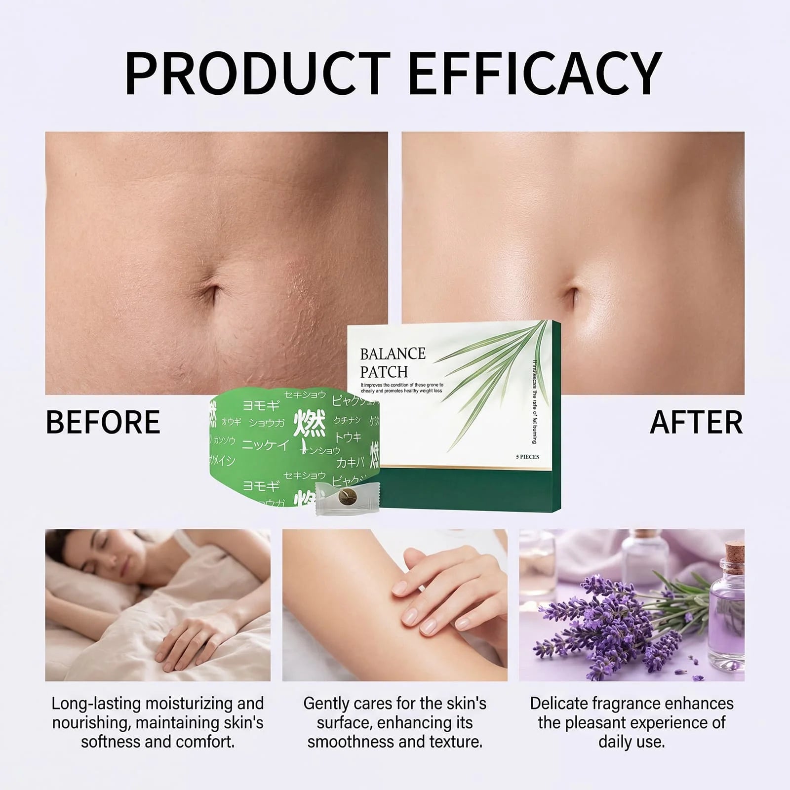 Mugwort Herbal Body Care Patch Breathable Skin Friendly Fit Adhesive Comfortable Fits the Body Contours Body Pads