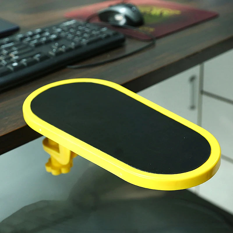 Computer Arm Rest For Desk Adjustable Ergonomic Wrist Rest Support For Keyboard Armrest Extender Rotating Mouse Pad Holder