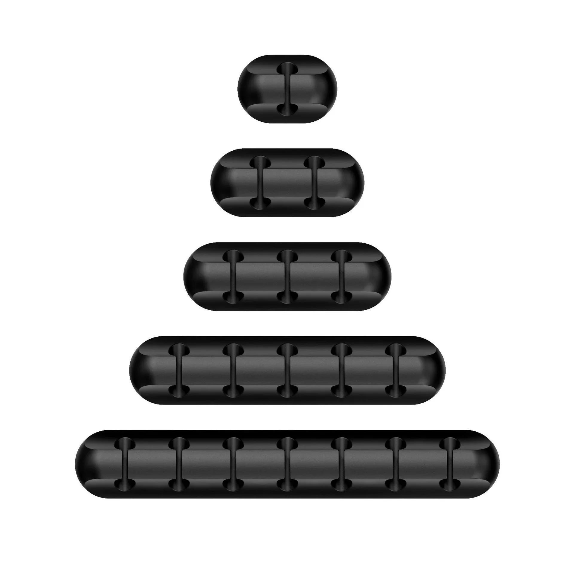 Silicone USB Cable Organizer – Desktop Charging Cable Winder Clip for Mouse, Earphone & Accessories