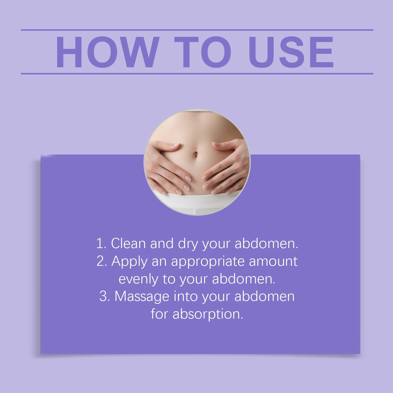 Firming Body Cream Tighten the Abdomen Improves Loose Sagging Skin Define Curves Tight Smooth Belly Cream 125g