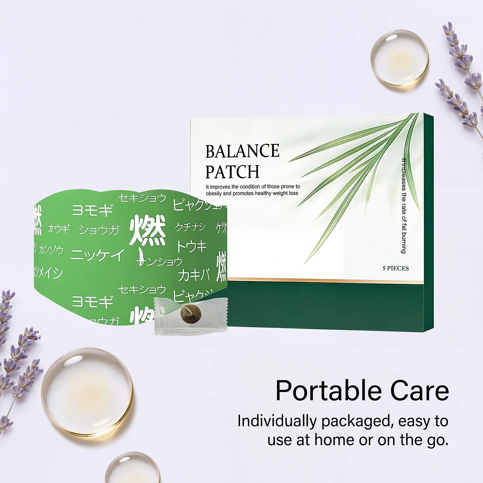 Mugwort Herbal Body Care Patch Breathable Skin Friendly Fit Adhesive Comfortable Fits the Body Contours Body Pads