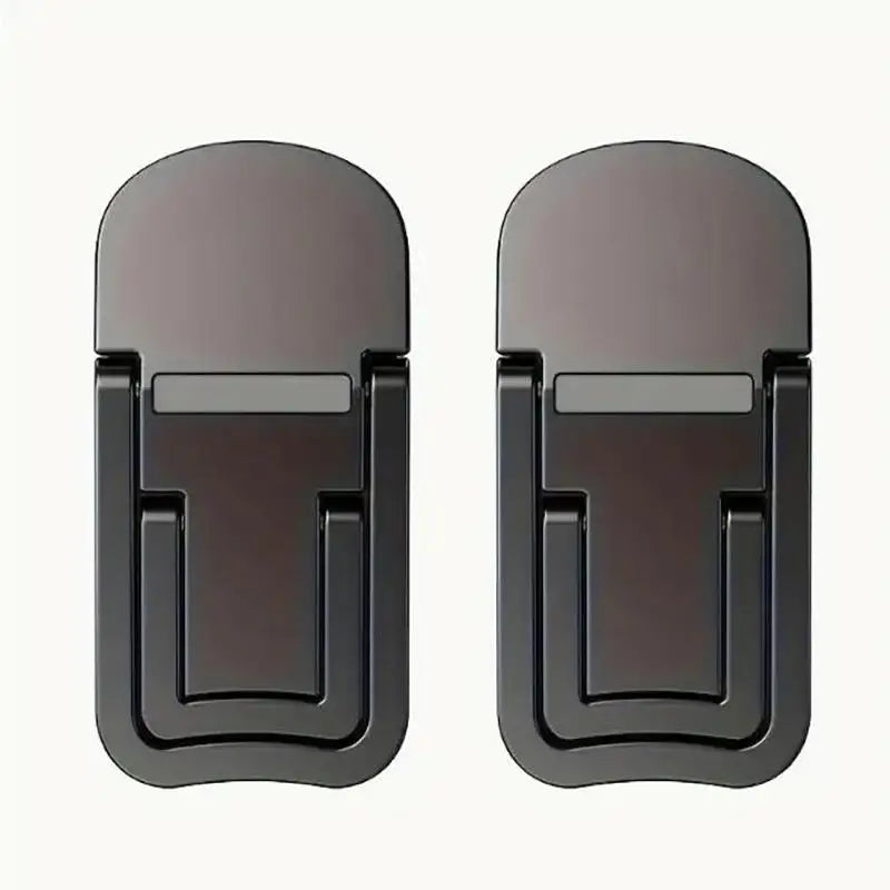 2PCS Mini Foldable Laptop Stand – Invisible Self-Adhesive Adjustable Keyboard Riser for Laptop & Tablet