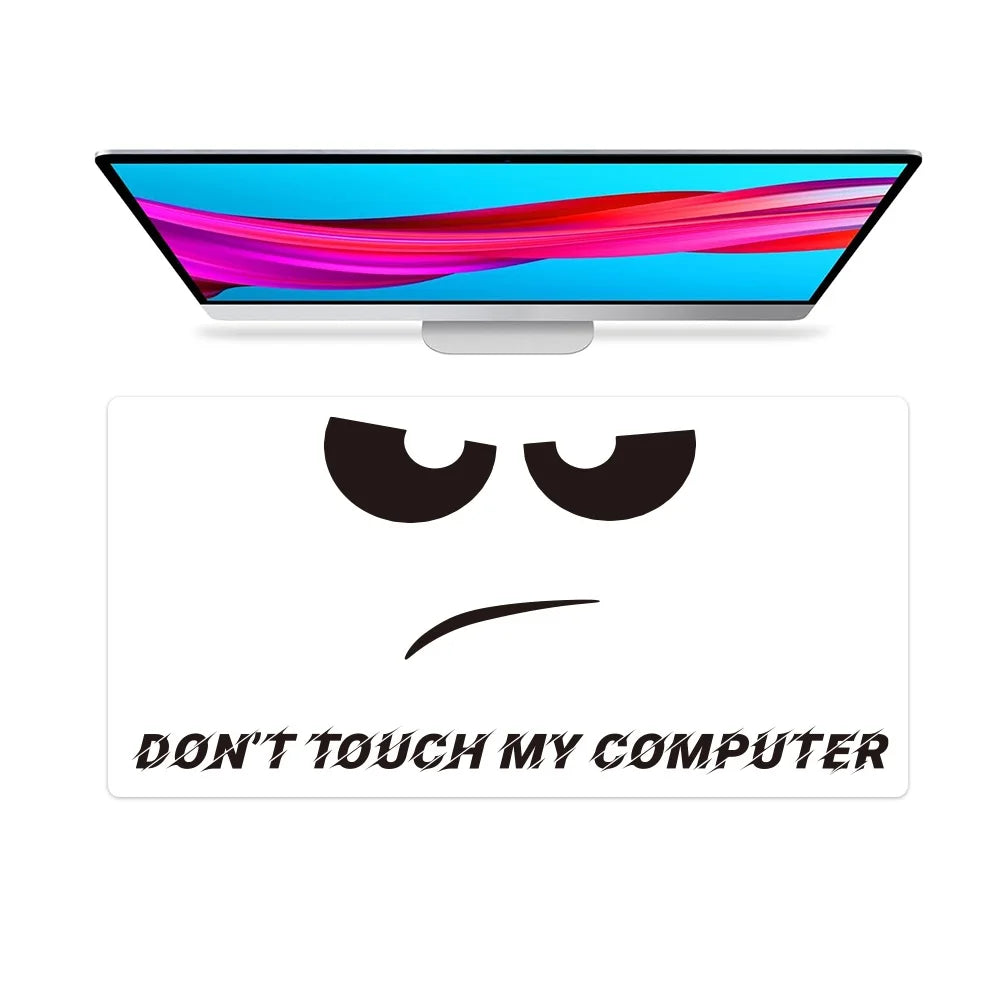 Mouse Pad Large Office Desk Mat, Waterproof PU Leather Desktop Keyboard Desk Pad Gaming Mousepad Desk Writing Pad