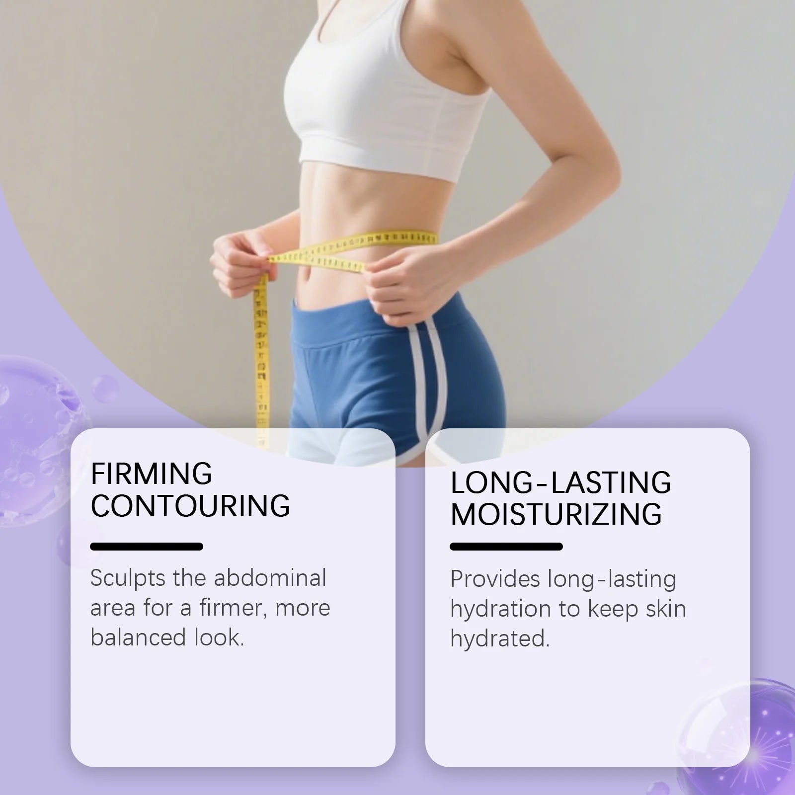 Firming Body Cream Tighten the Abdomen Improves Loose Sagging Skin Define Curves Tight Smooth Belly Cream 125g