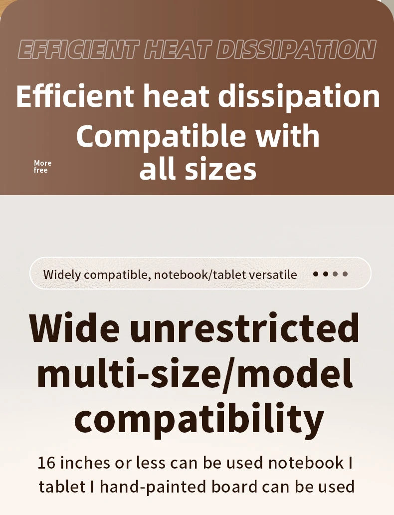 Foldable 360° Rotating Laptop Stand – Adjustable Aluminum Alloy Notebook Holder with Heat Dissipation