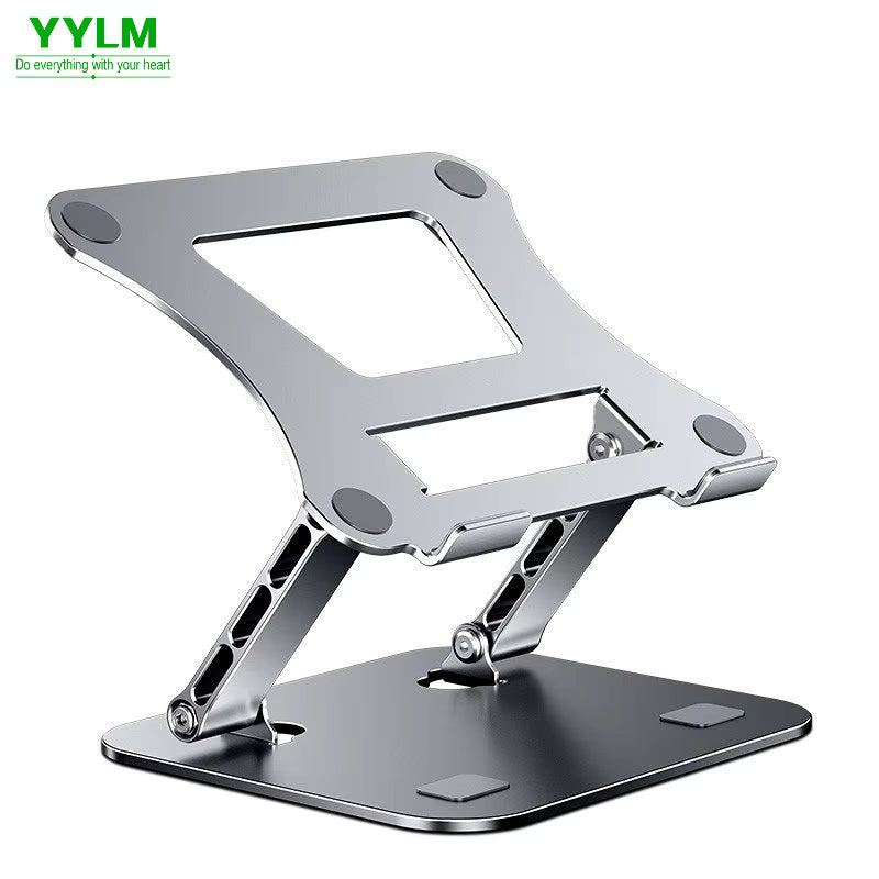 Adjustable Aluminum Alloy Laptop & Tablet Stand – Foldable Cooling Stand for Up to 17" Devices