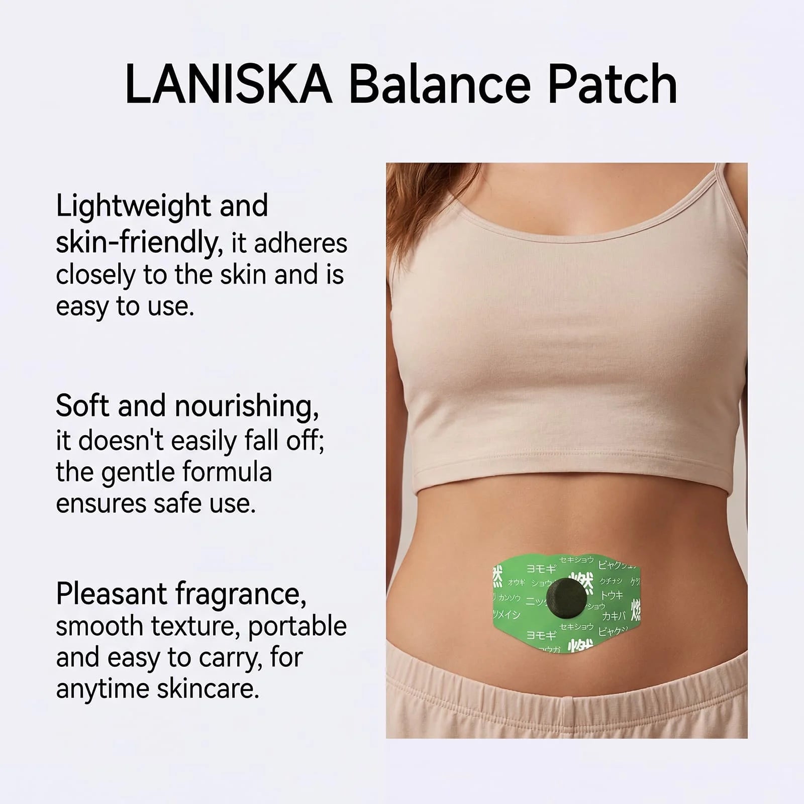Mugwort Herbal Body Care Patch Breathable Skin Friendly Fit Adhesive Comfortable Fits the Body Contours Body Pads