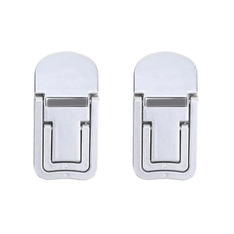 2PCS Mini Foldable Laptop Stand – Invisible Self-Adhesive Adjustable Keyboard Riser for Laptop & Tablet