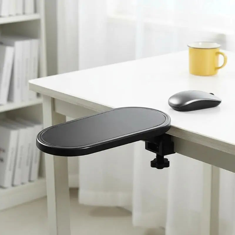 Computer Arm Rest For Desk Adjustable Ergonomic Wrist Rest Support For Keyboard Armrest Extender Rotating Mouse Pad Holder