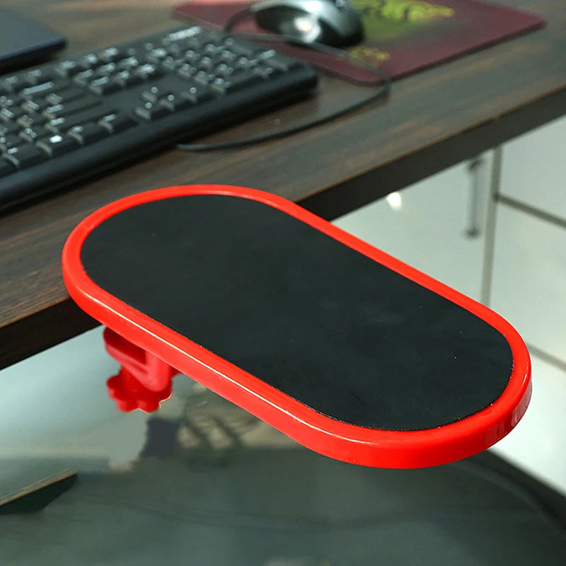 Computer Arm Rest For Desk Adjustable Ergonomic Wrist Rest Support For Keyboard Armrest Extender Rotating Mouse Pad Holder