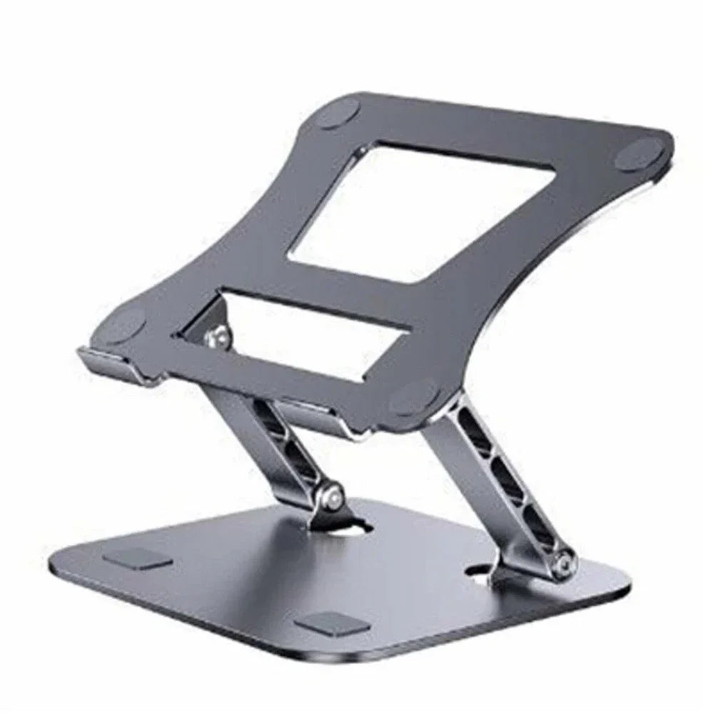 Adjustable Aluminum Alloy Laptop & Tablet Stand – Foldable Cooling Stand for Up to 17" Devices