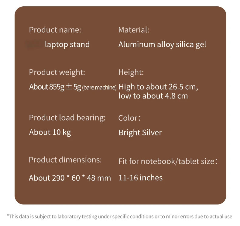 Foldable 360° Rotating Laptop Stand – Adjustable Aluminum Alloy Notebook Holder with Heat Dissipation
