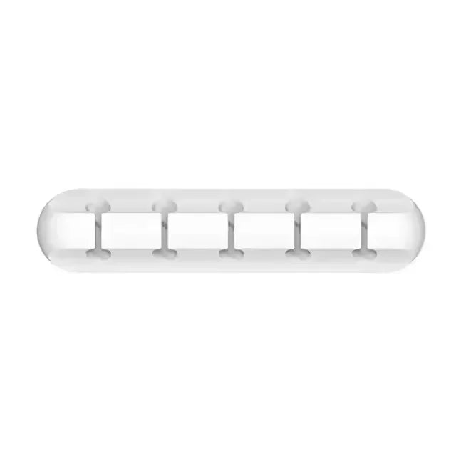 Silicone USB Cable Organizer – Desktop Charging Cable Winder Clip for Mouse, Earphone & Accessories