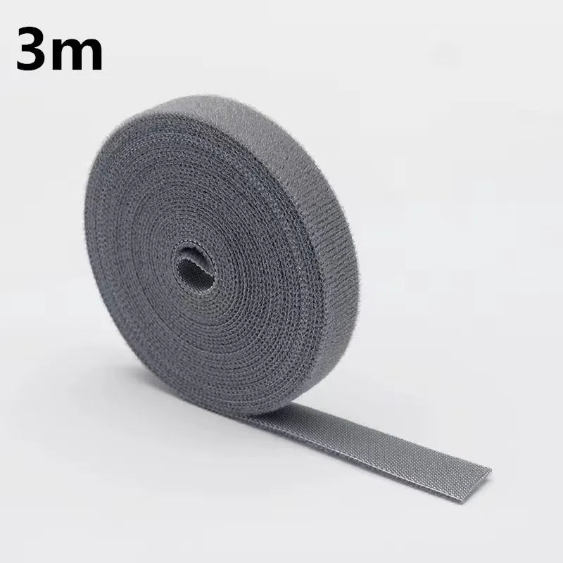 1/5M Cable Organizer Tape – Nylon Wire Management Strap for Earphones, Mouse & Charging Cables